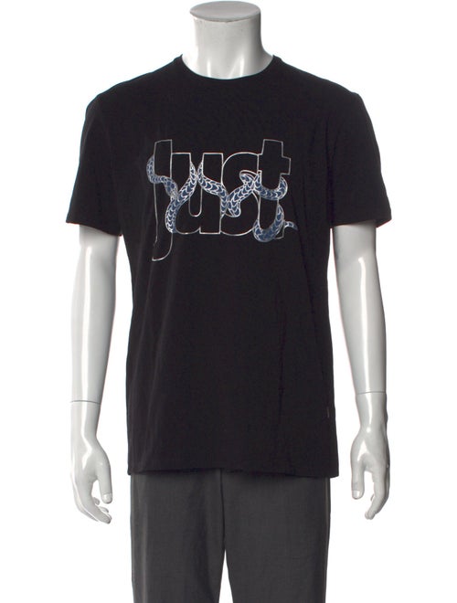 Just Cavalli Graphic Print Short Sleeve Shirt