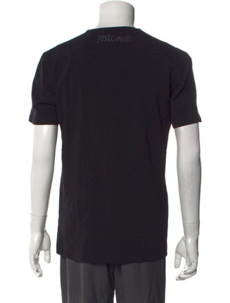 Just Cavalli Graphic Print Short Sleeve Shirt