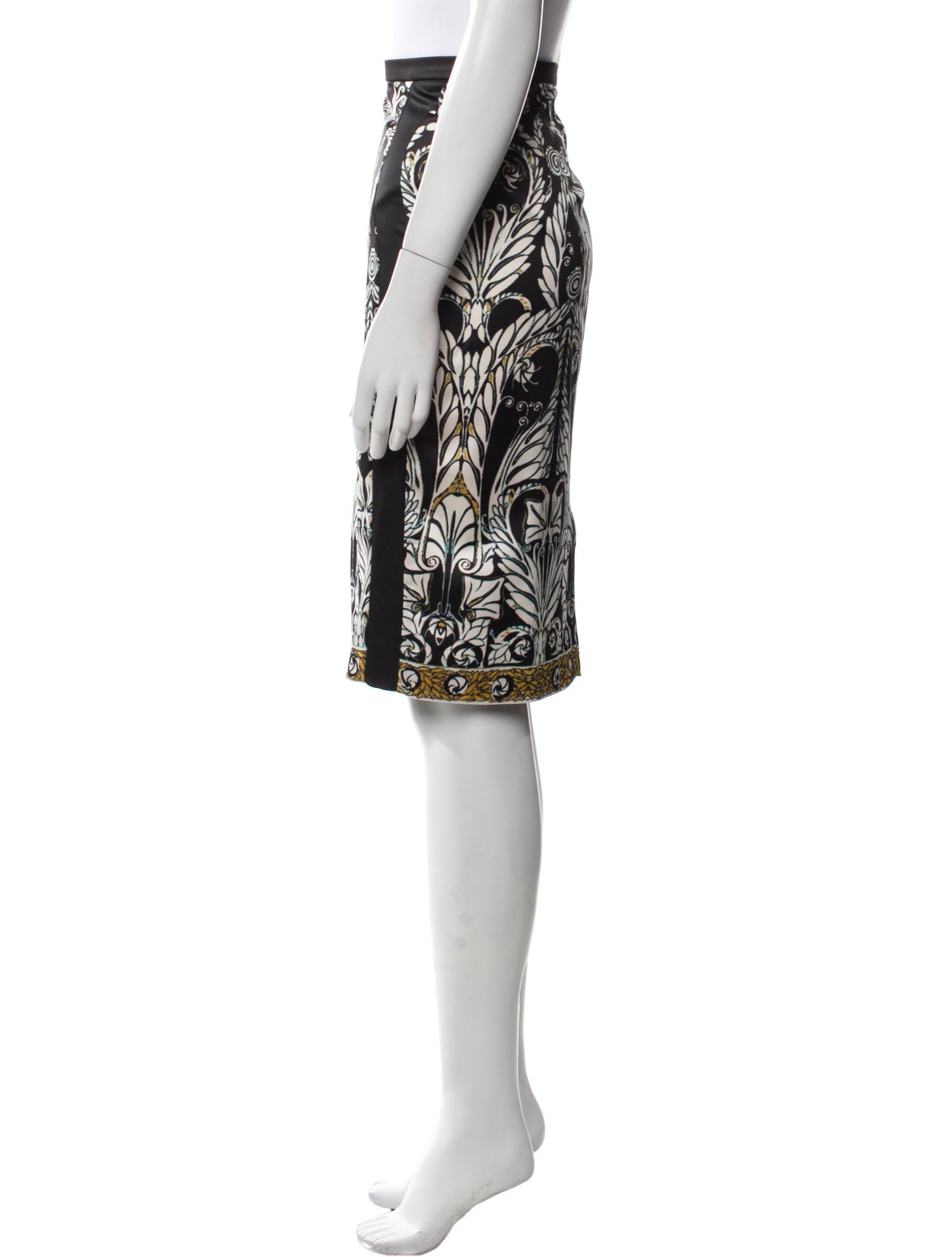 Just Cavalli Printed Knee-Length Skirt