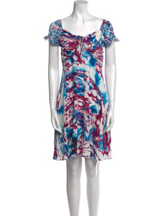 Just Cavalli Printed Mini Dress