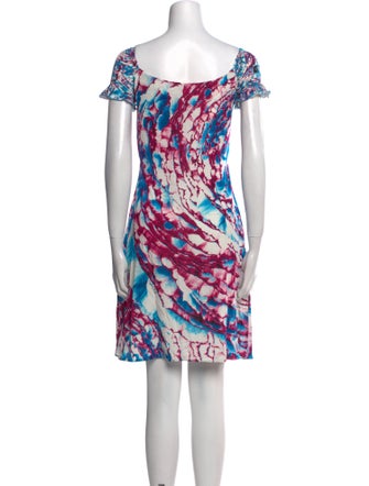 Just Cavalli Printed Mini Dress