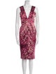 Just Cavalli Printed Midi Length Dress
