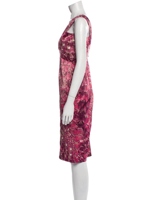 Just Cavalli Printed Midi Length Dress