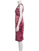 Just Cavalli Printed Midi Length Dress
