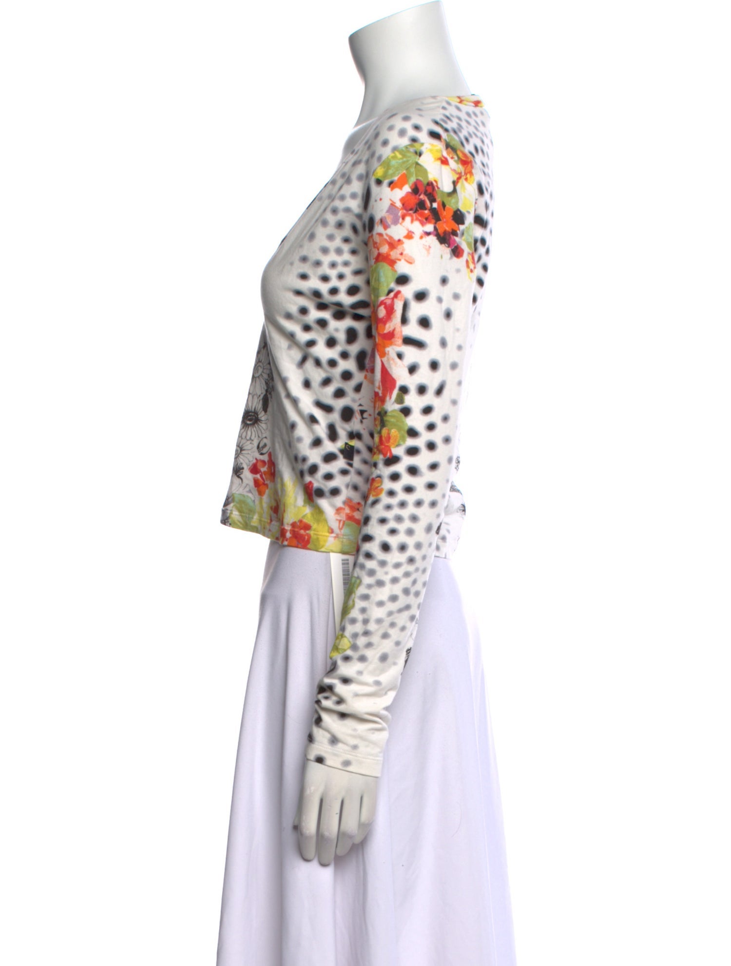 Just Cavalli Vintage 2004 Crop Top