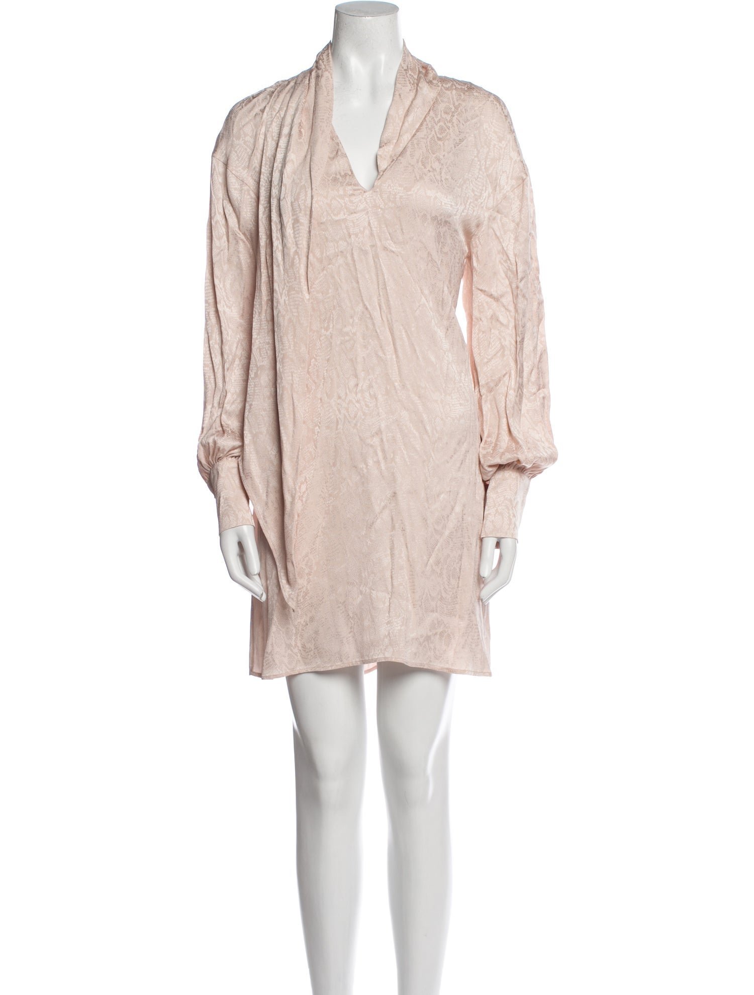 Just Cavalli V-Neck Mini Dress