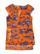 Just Cavalli Paisley Print Mini Dress