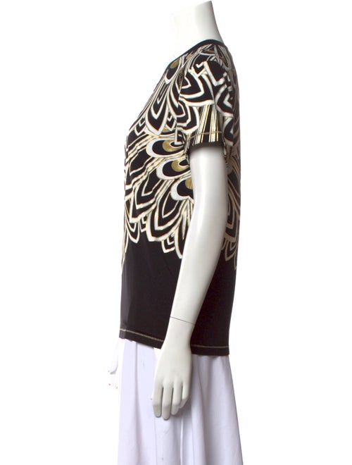 Just Cavalli Printed Crew Neck T-Shirt