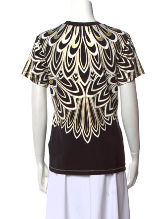 Just Cavalli Printed Crew Neck T-Shirt