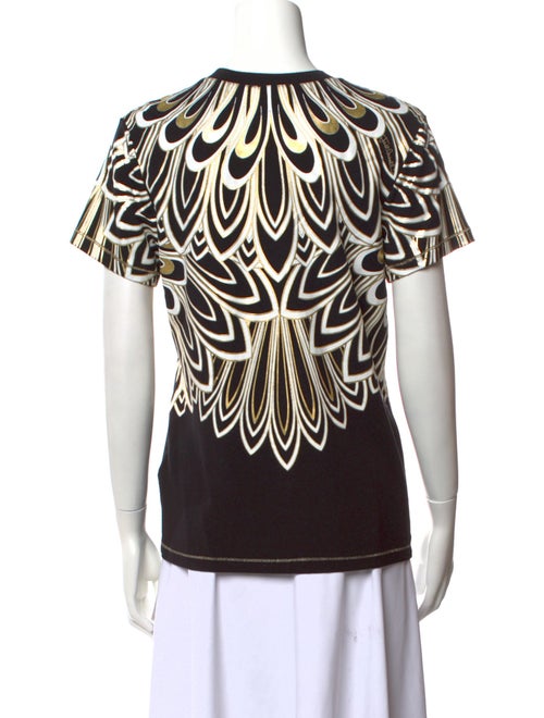 Just Cavalli Printed Crew Neck T-Shirt