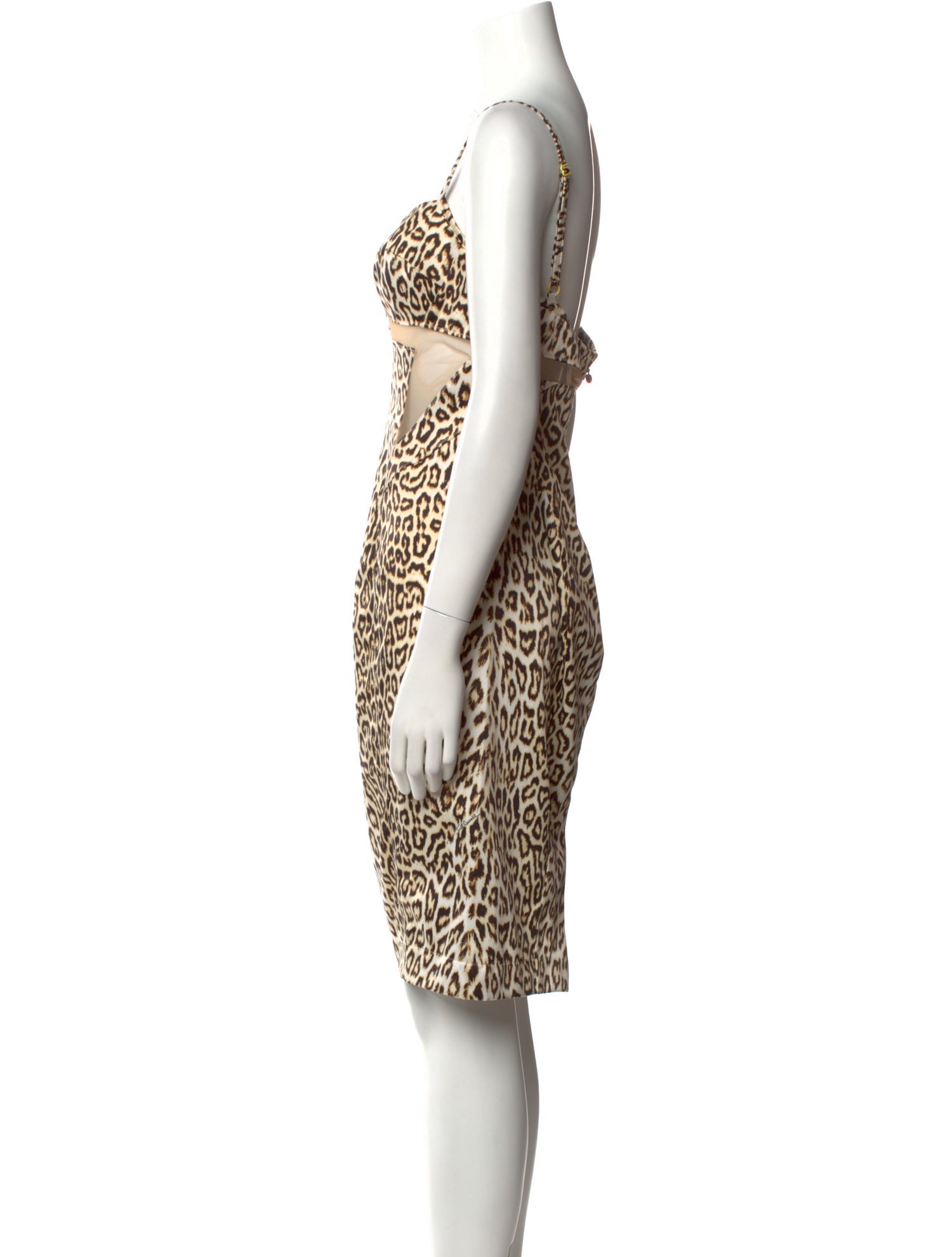 Just Cavalli Animal Print Mini Dress