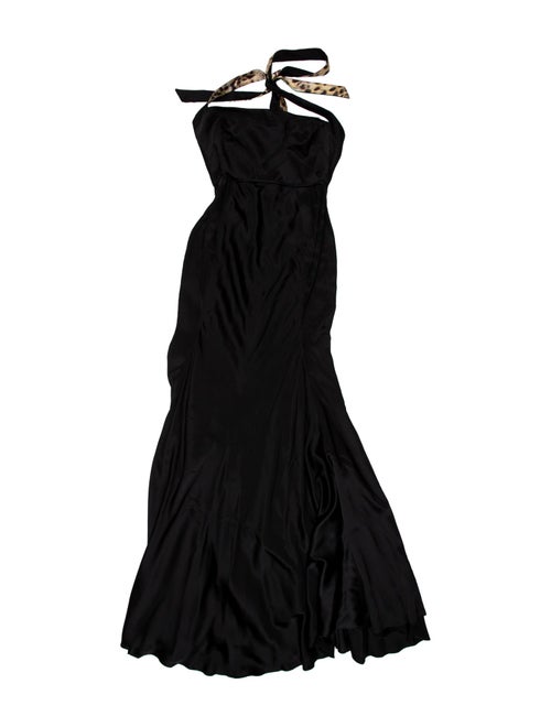 Just Cavalli Strapless Long Dress