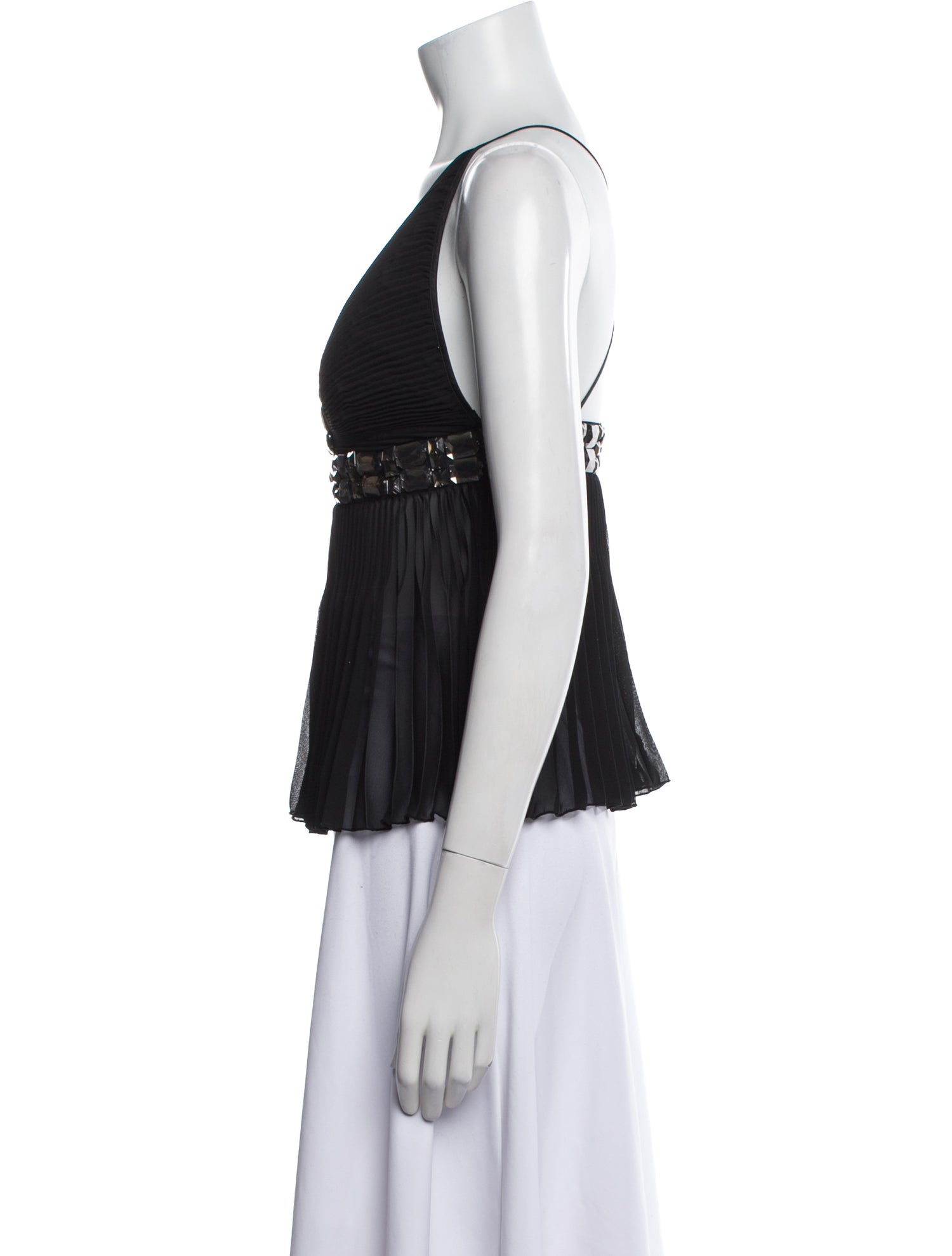 Just Cavalli V-Neck Sleeveless Top