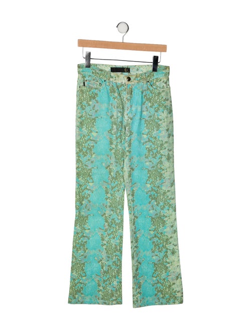 Just Cavalli Printed Wide Leg Pants
