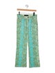 Just Cavalli Printed Wide Leg Pants