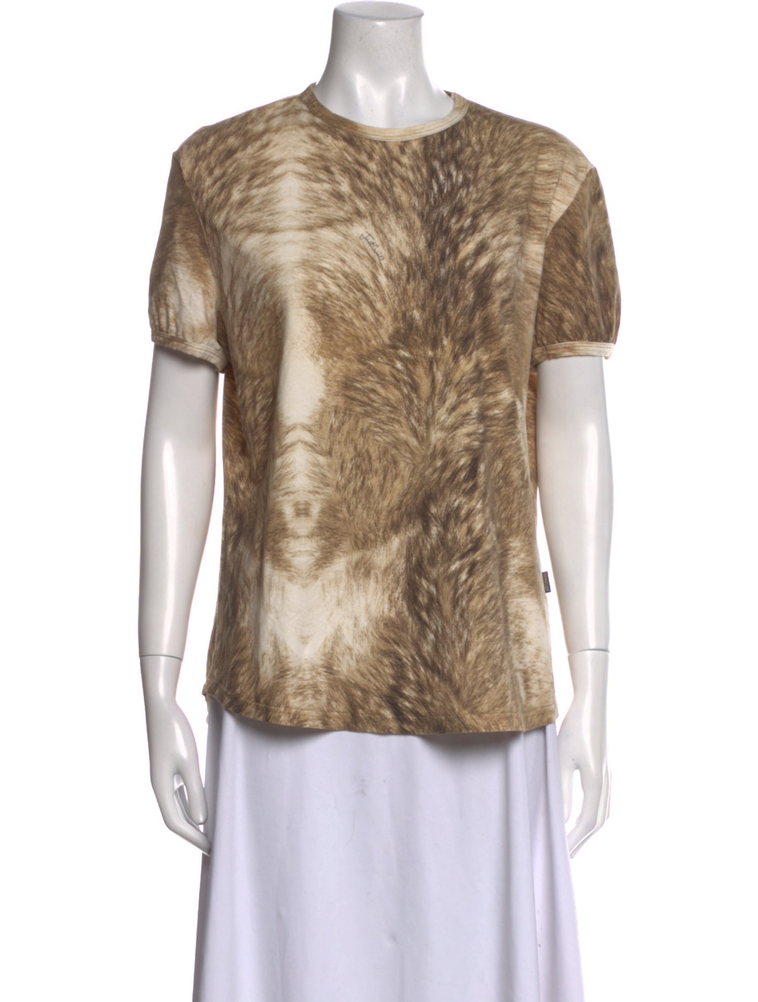 Just Cavalli Vintage Animal Print T-Shirt