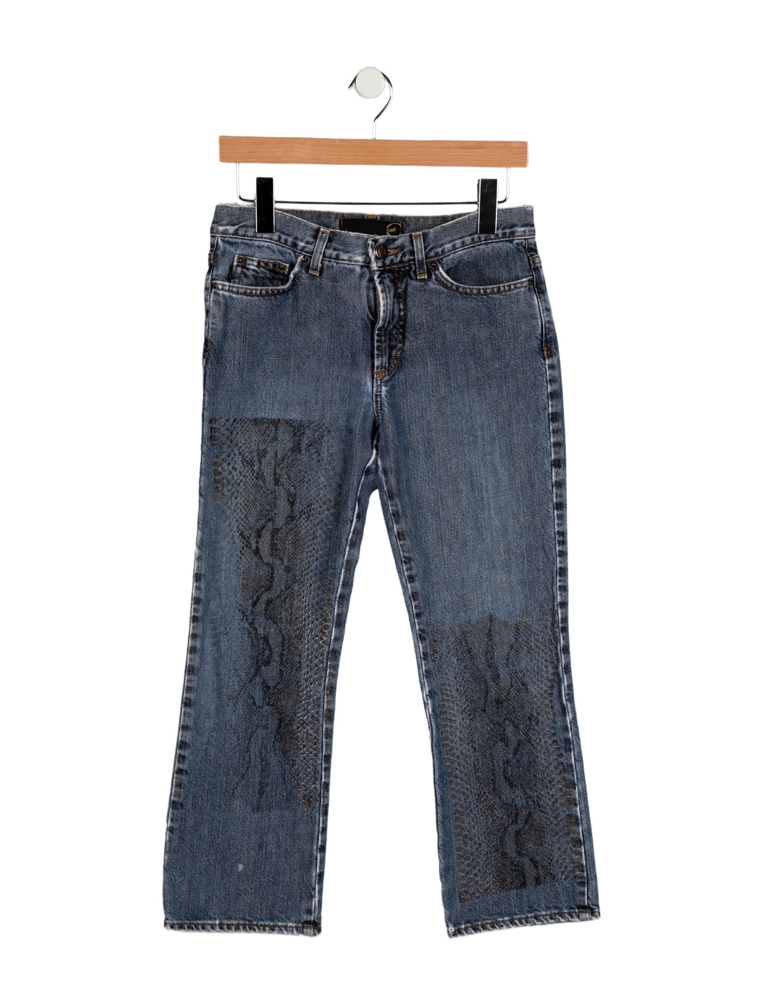 Just Cavalli Mid-Rise Skinny Leg Jeans
