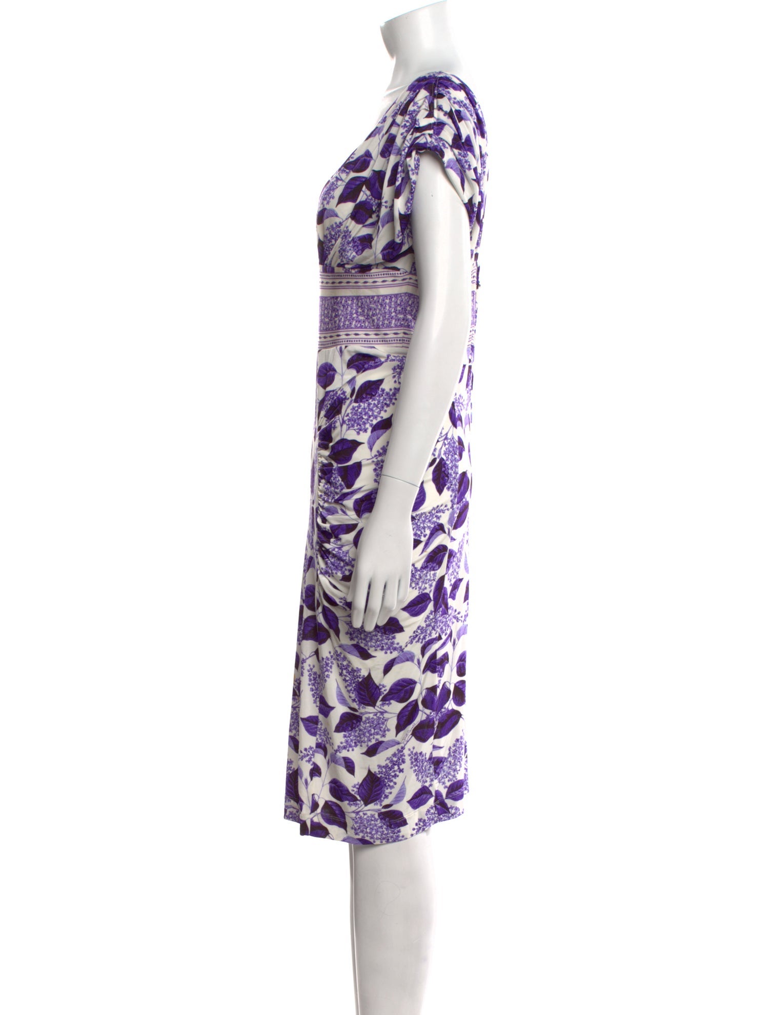 Just Cavalli Printed Knee-Length Dress