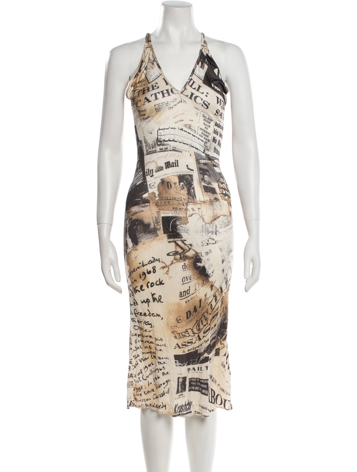 Just Cavalli Vintage Midi Length Dress