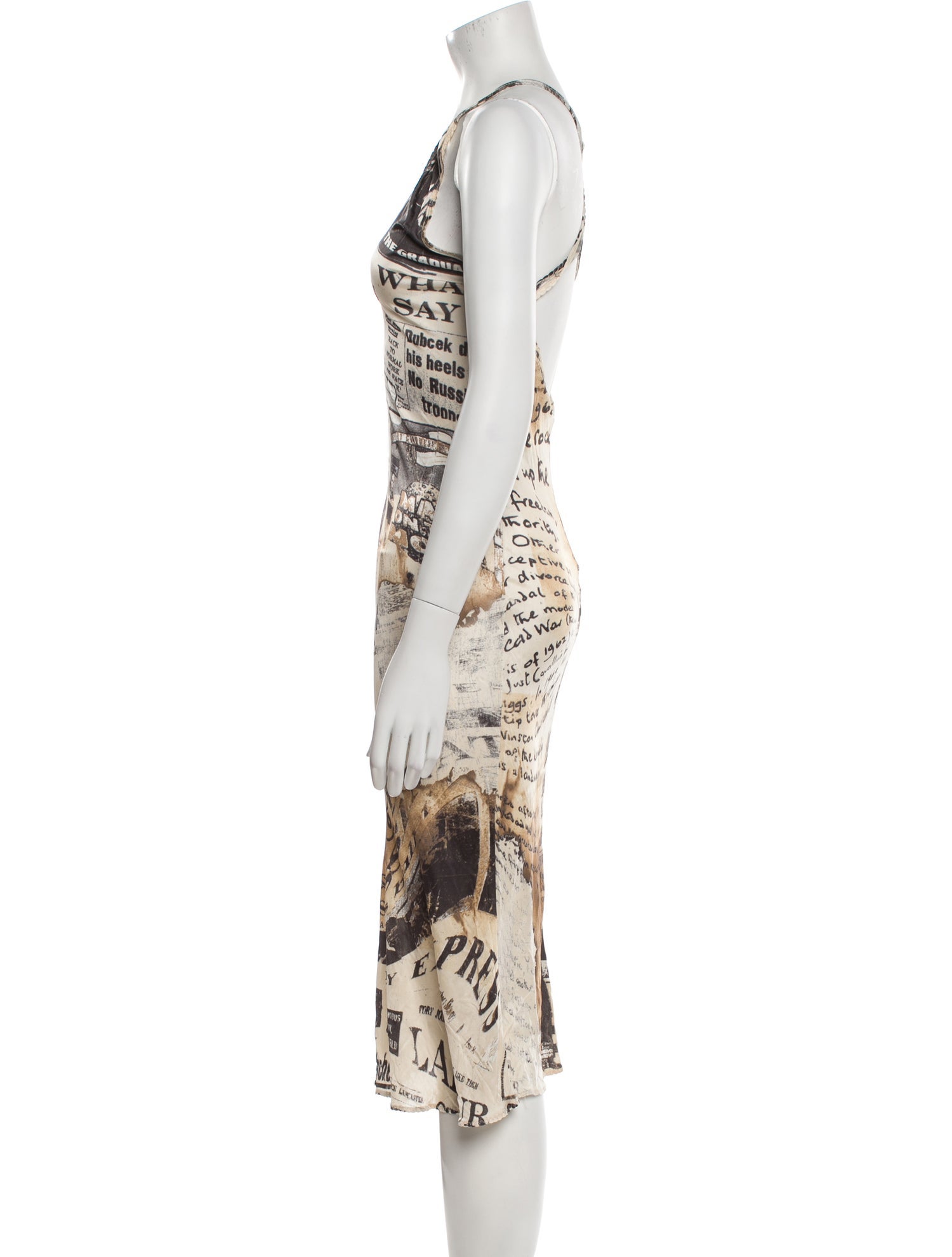 Just Cavalli Vintage Midi Length Dress