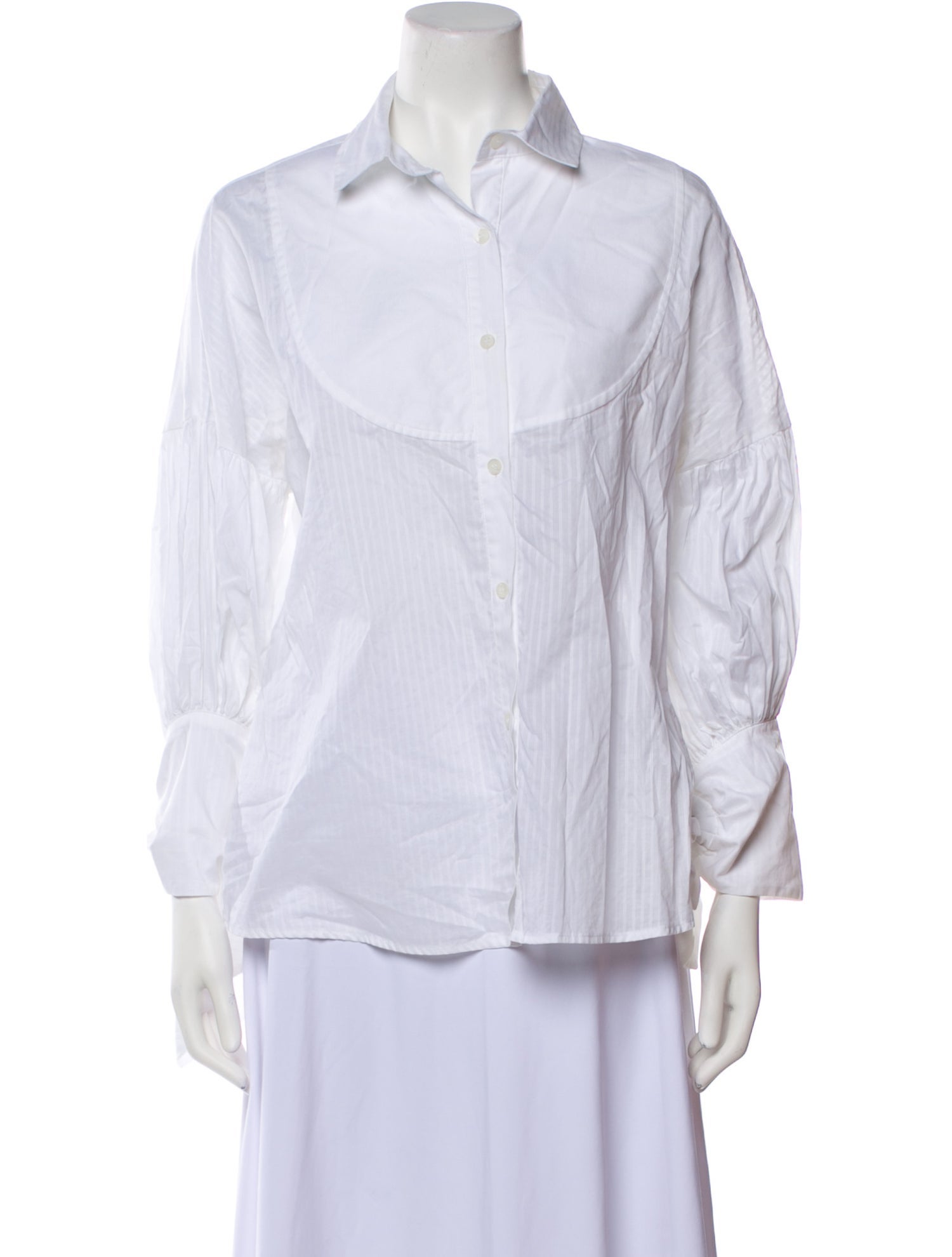Just Cavalli Long Sleeve Button-Up Top