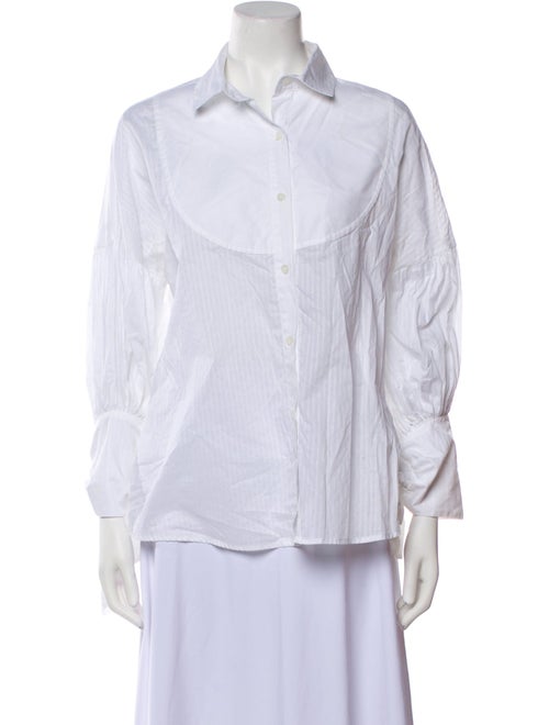 Just Cavalli Long Sleeve Button-Up Top