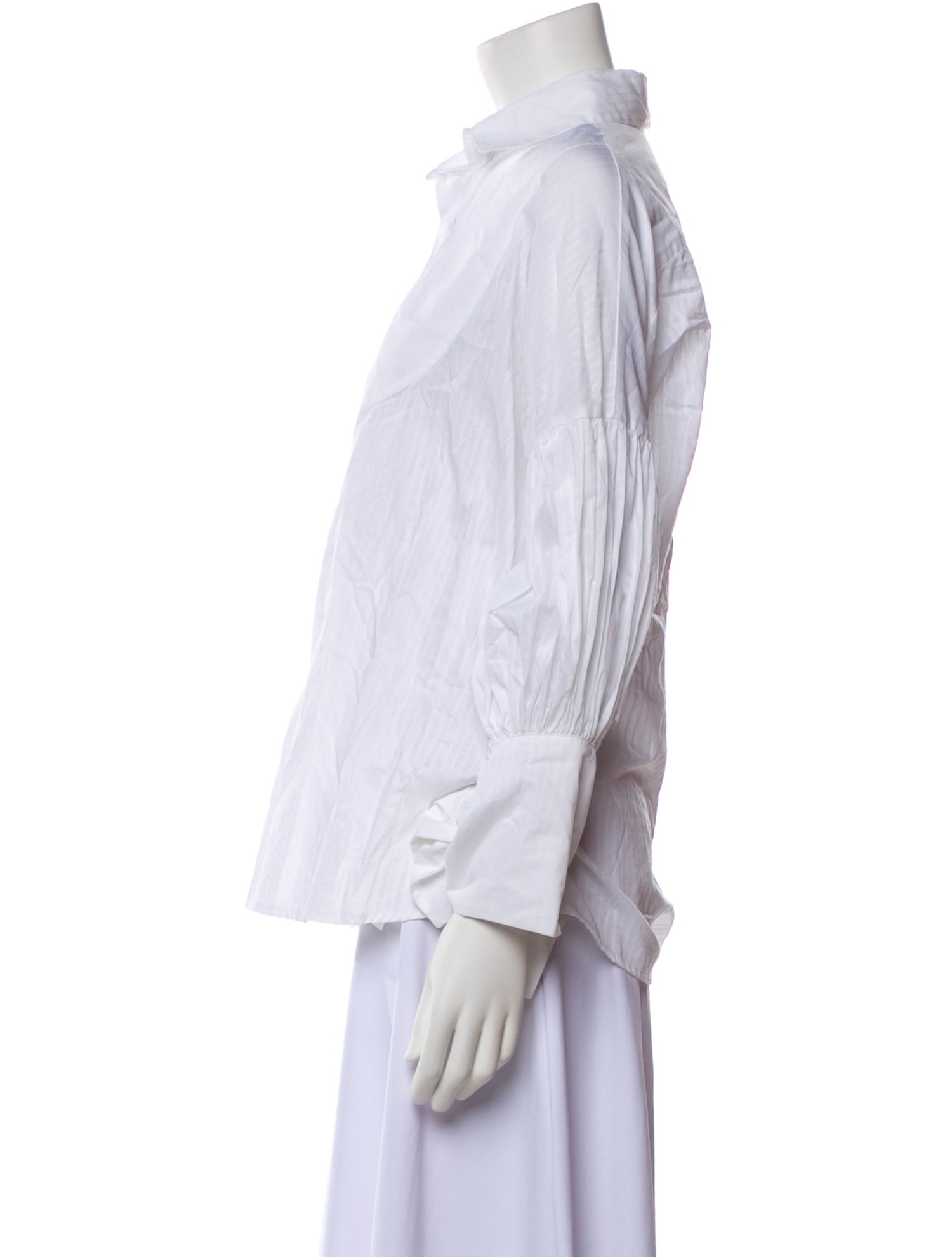 Just Cavalli Long Sleeve Button-Up Top