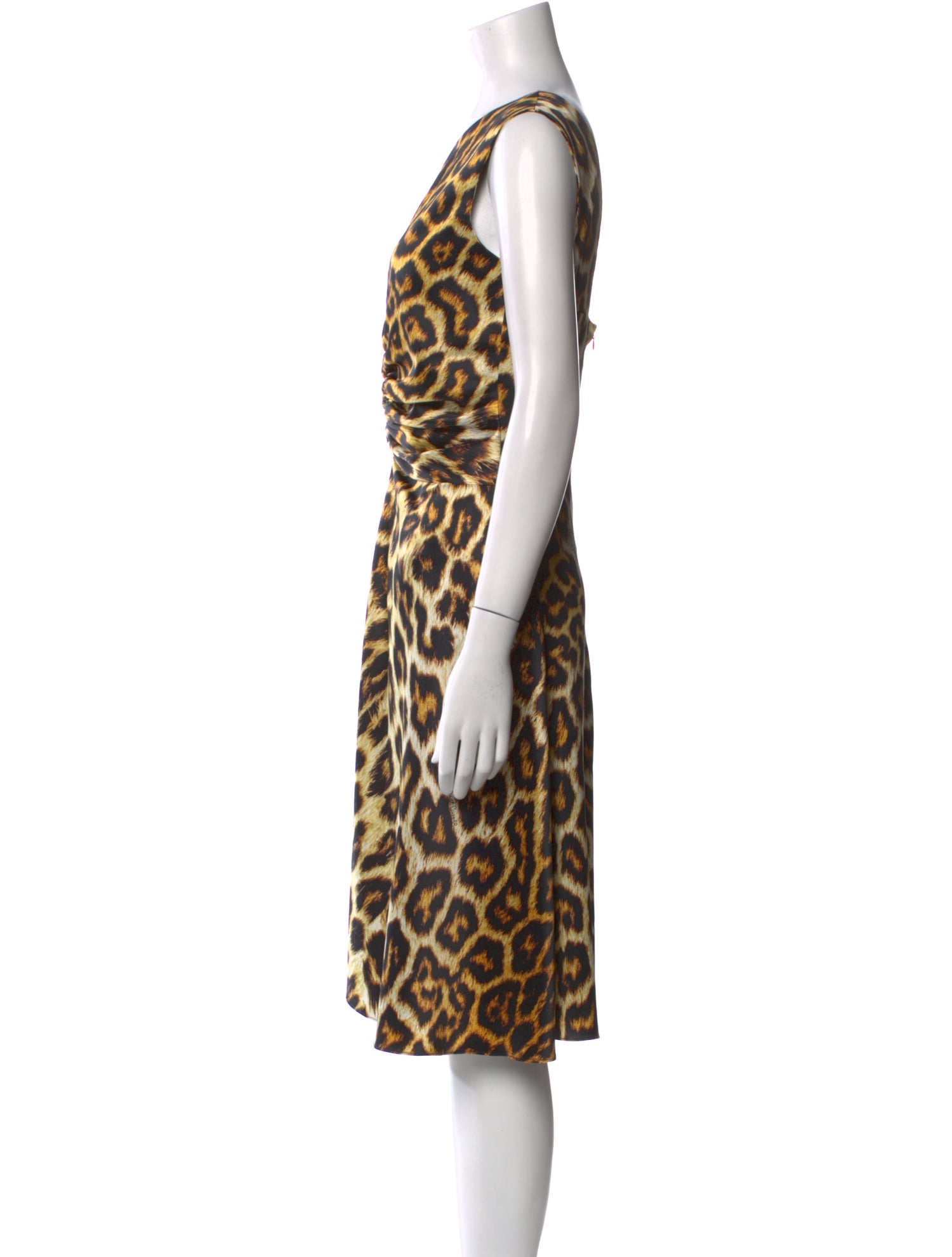 Just Cavalli Animal Print Knee-Length Dress