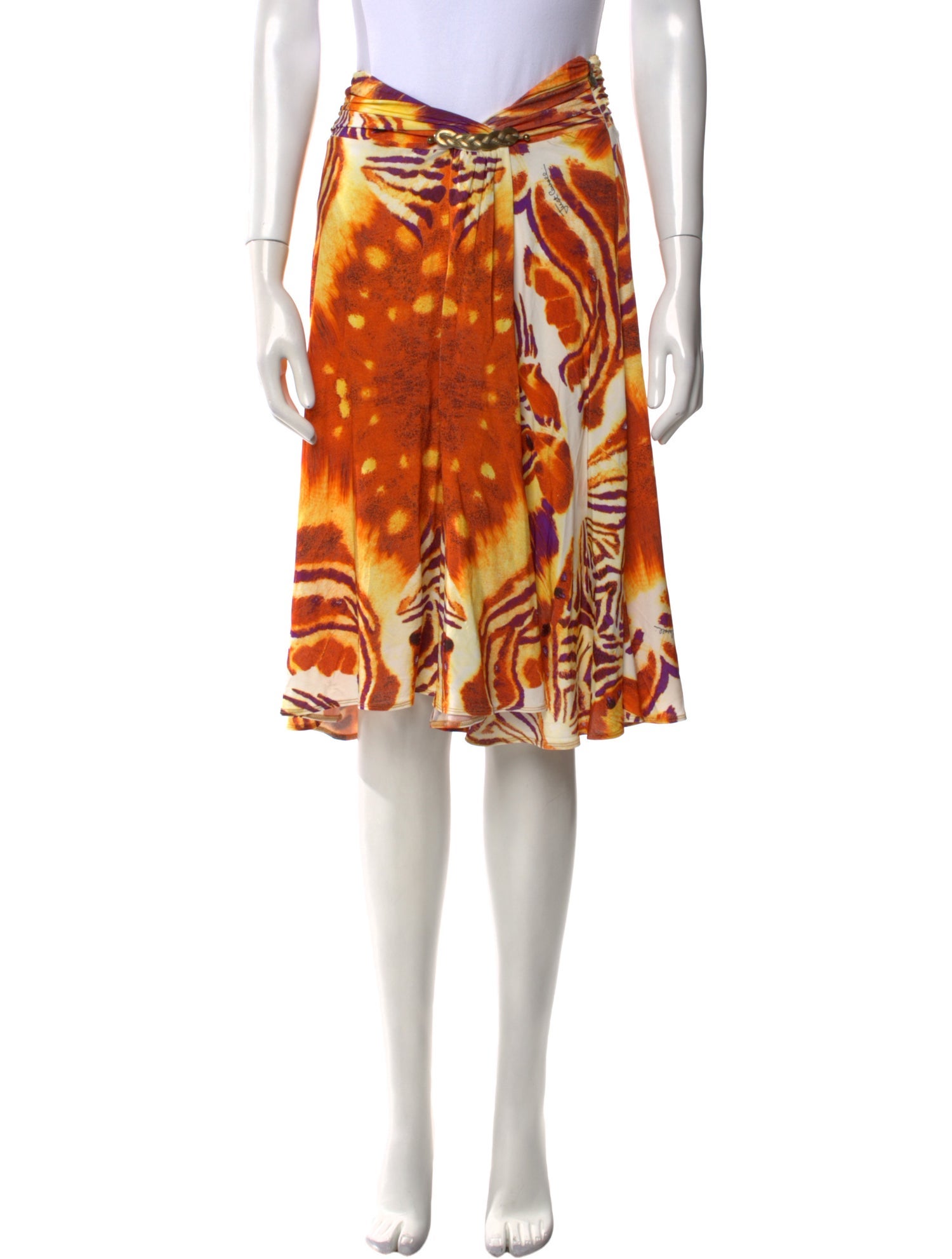 Just Cavalli Vintage Knee-Length Skirt