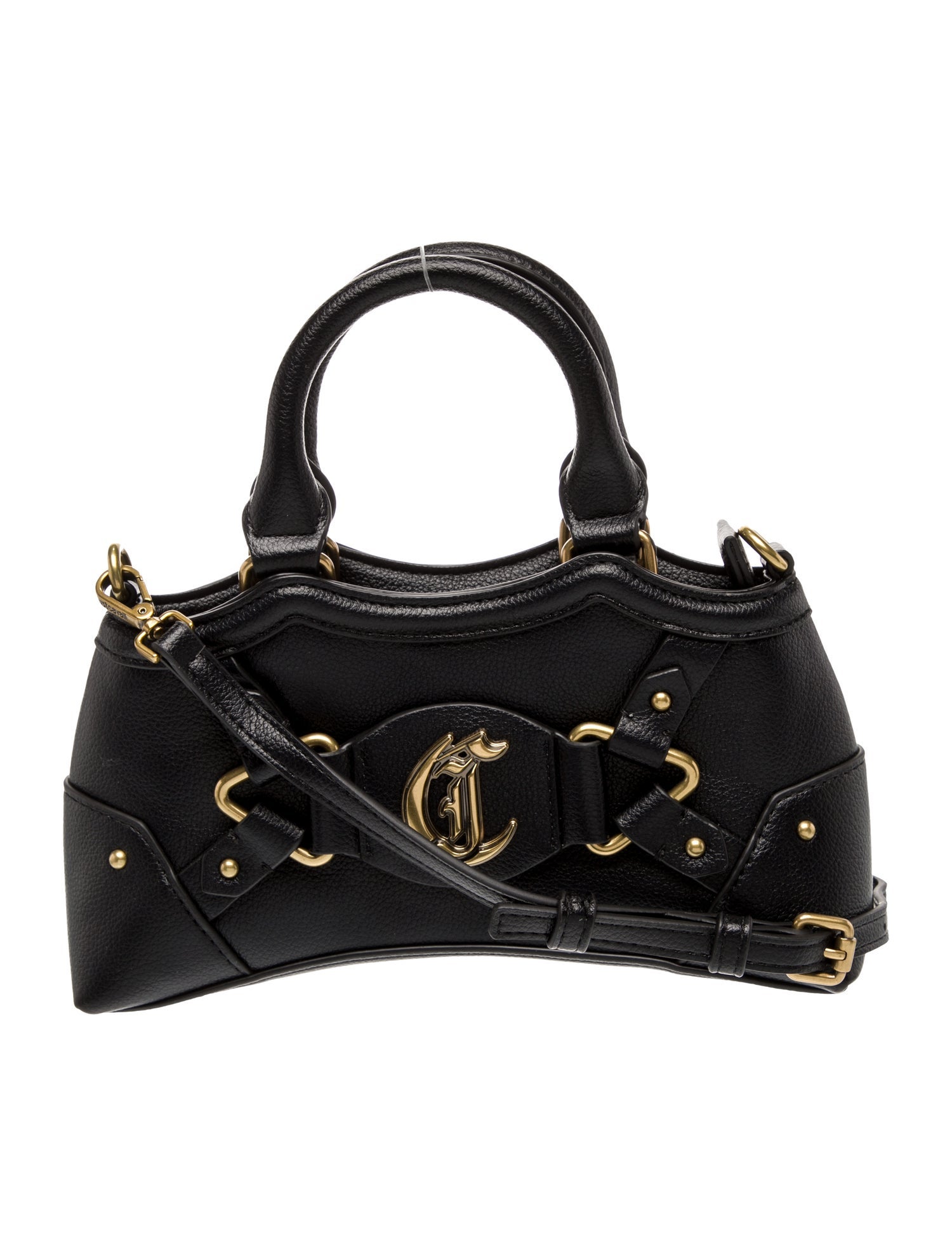 Just Cavalli Leather Top Handle Bag w/ Tags