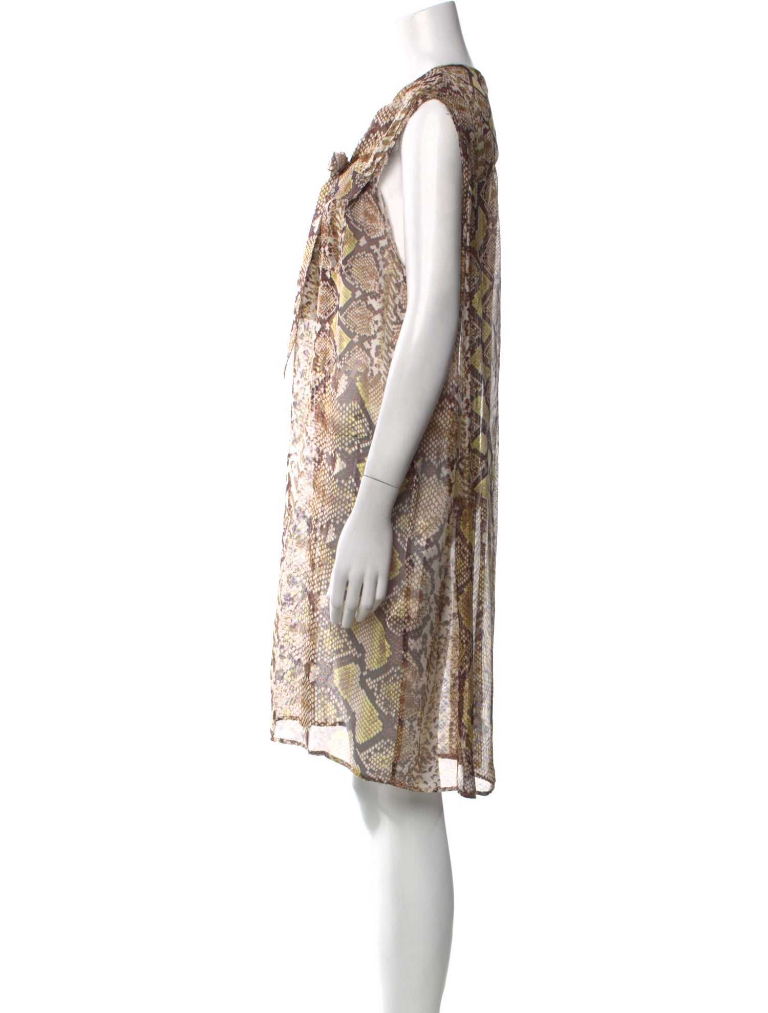 Just Cavalli Silk Mini Dress