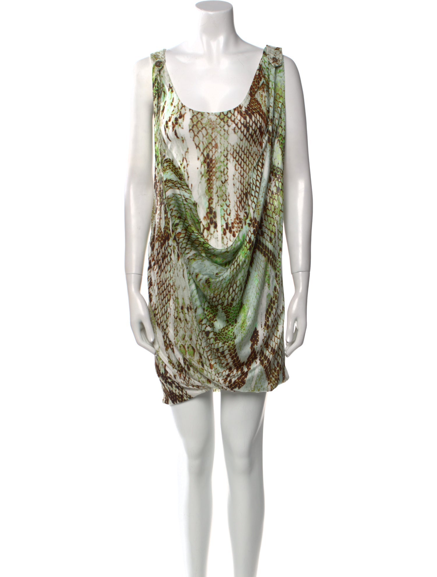 Just Cavalli Animal Print Mini Dress