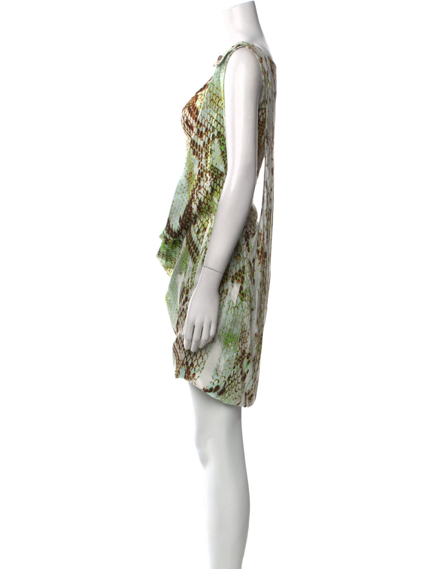 Just Cavalli Animal Print Mini Dress