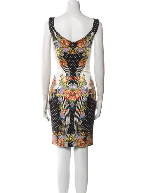 Just Cavalli Printed Knee-Length Dress