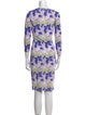 Just Cavalli Floral Print Knee-Length Dress