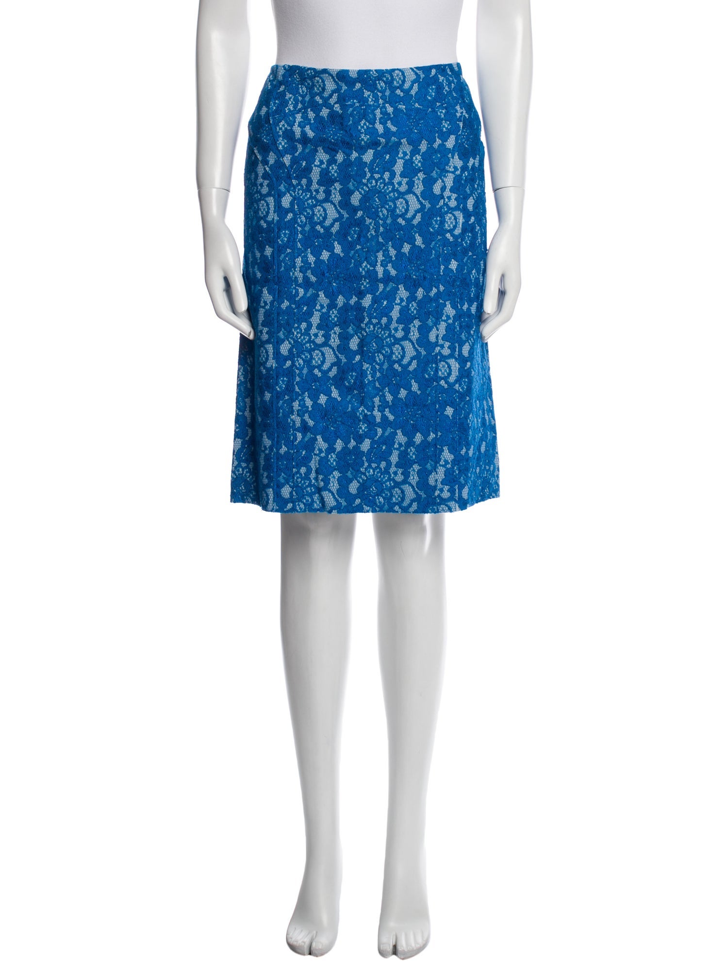 Just Cavalli Floral Print Knee-Length Skirt