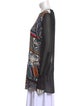 Just Cavalli Paisley Print Crew Neck Tunic