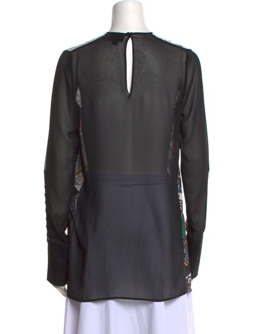 Just Cavalli Paisley Print Crew Neck Tunic