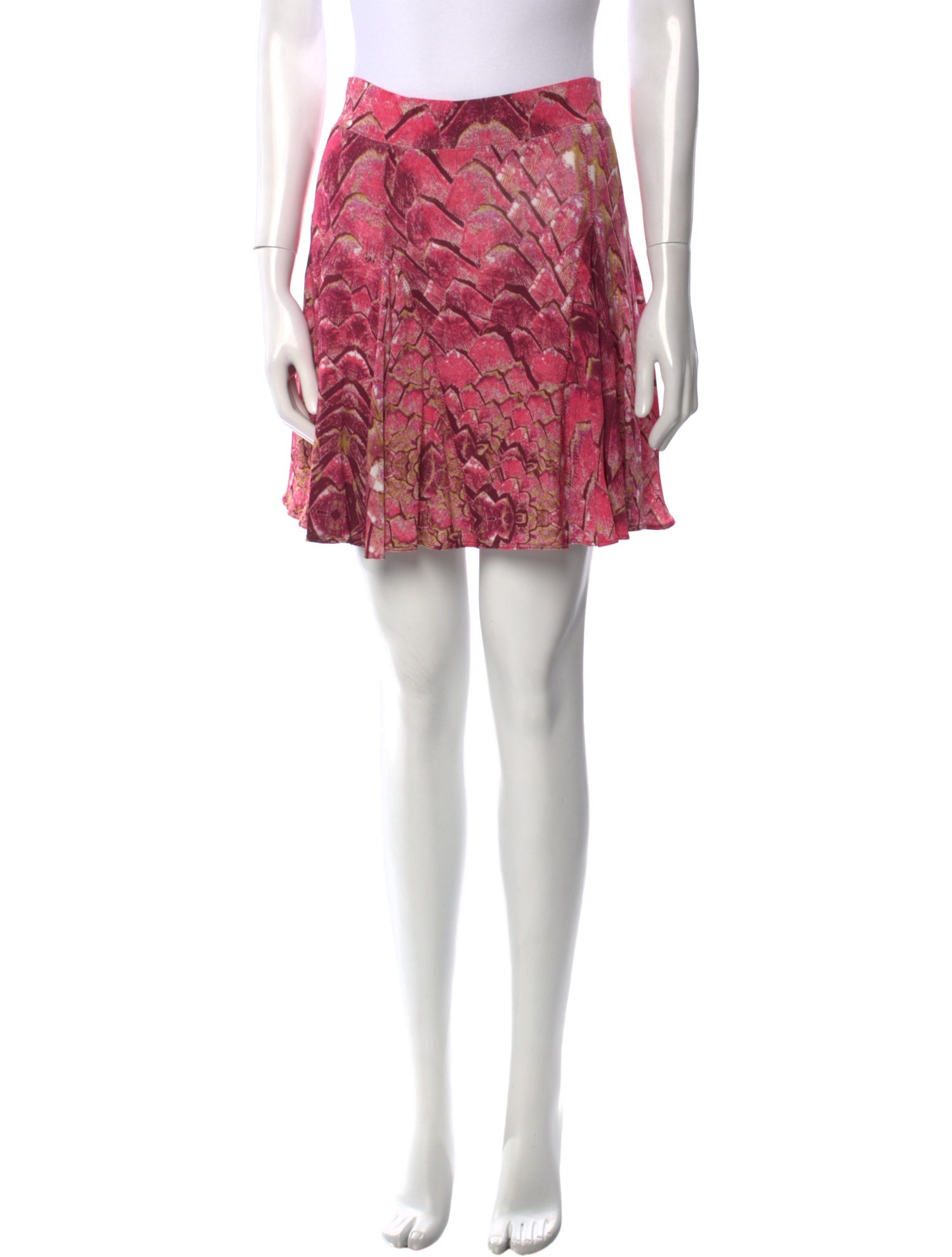 Just Cavalli Printed Mini Skirt