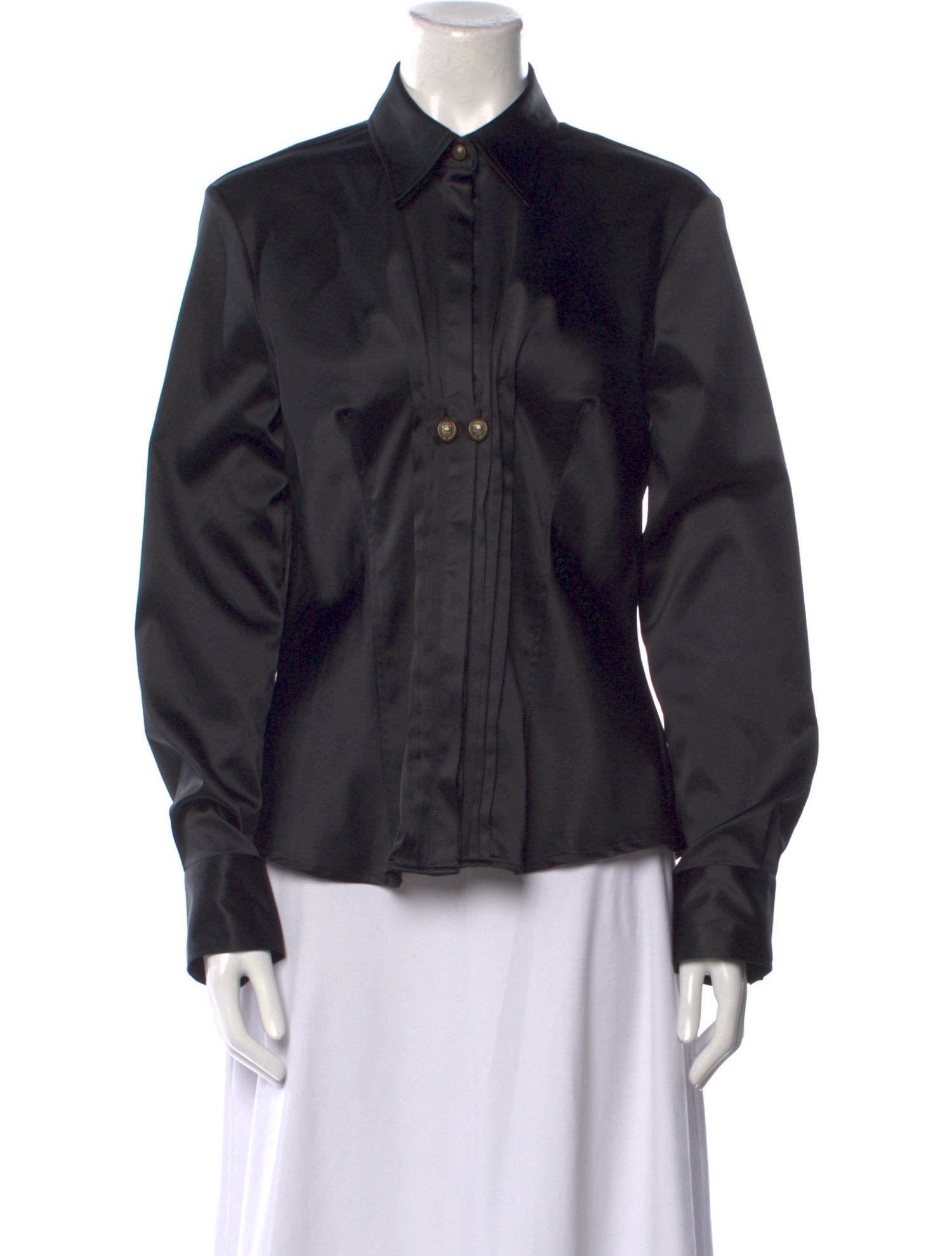 Just Cavalli Vintage 2000's Button-Up Top