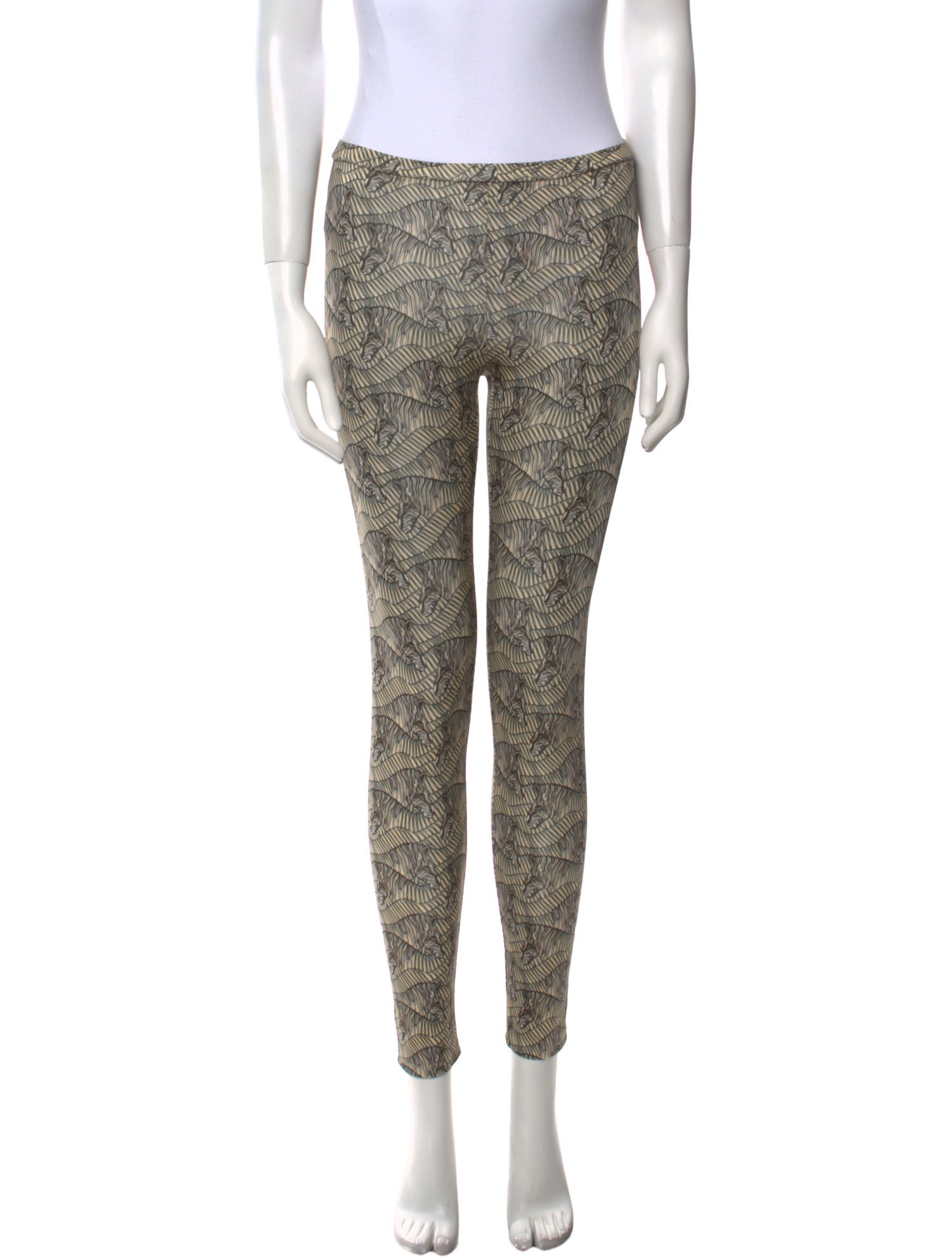 Just Cavalli Printed Skinny Leg Pants