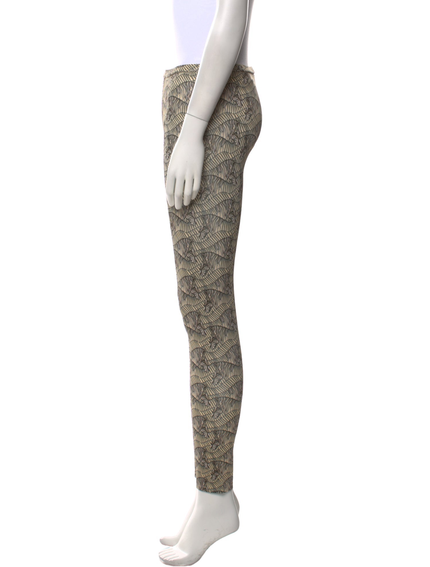 Just Cavalli Printed Skinny Leg Pants