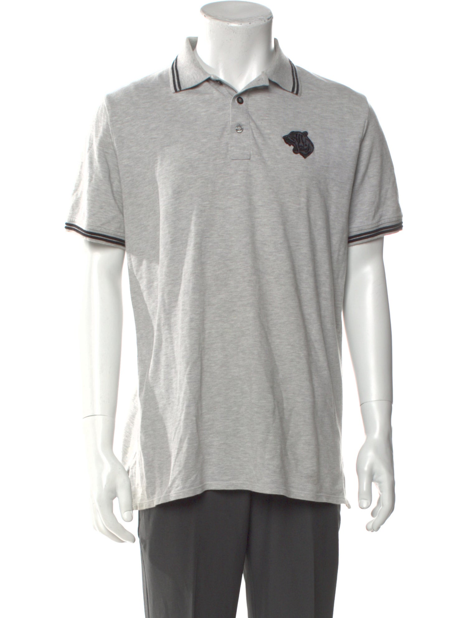 Just Cavalli Collar Short Sleeve Polo Shirt
