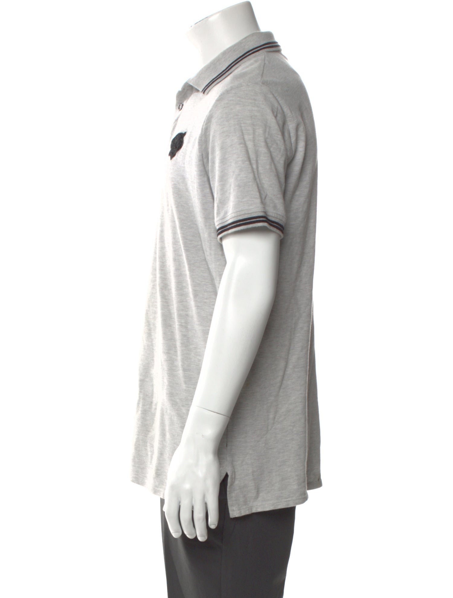 Just Cavalli Collar Short Sleeve Polo Shirt