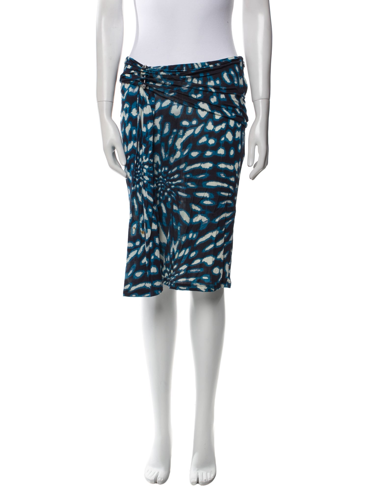 Just Cavalli Printed Knee-Length Skirt