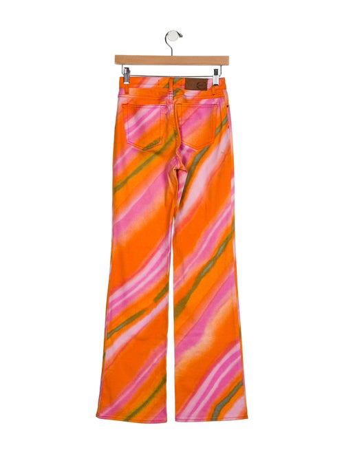 Just Cavalli Mid-Rise Wide Leg Jeans