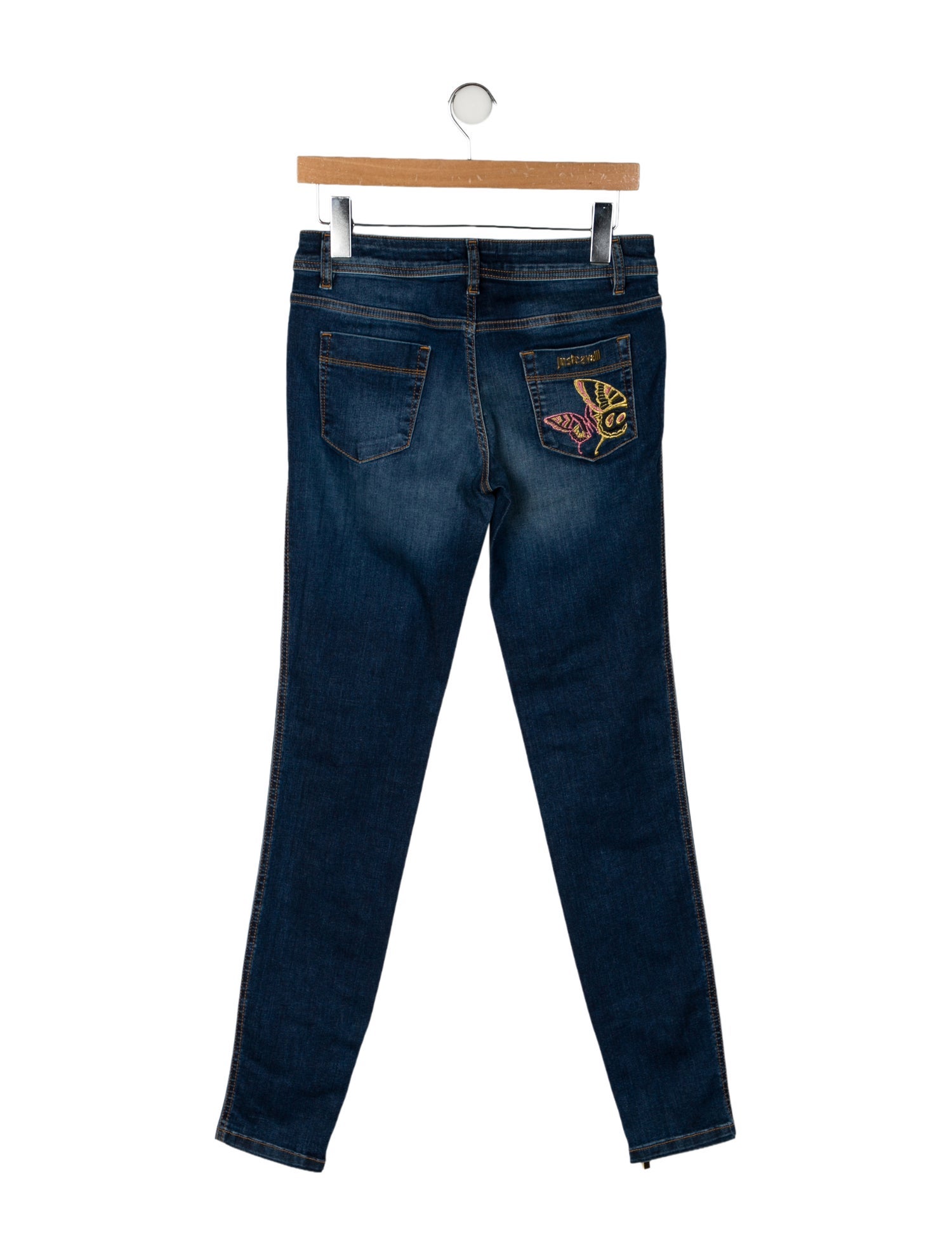 Just Cavalli Mid-Rise Skinny Leg Jeans w/ Tags