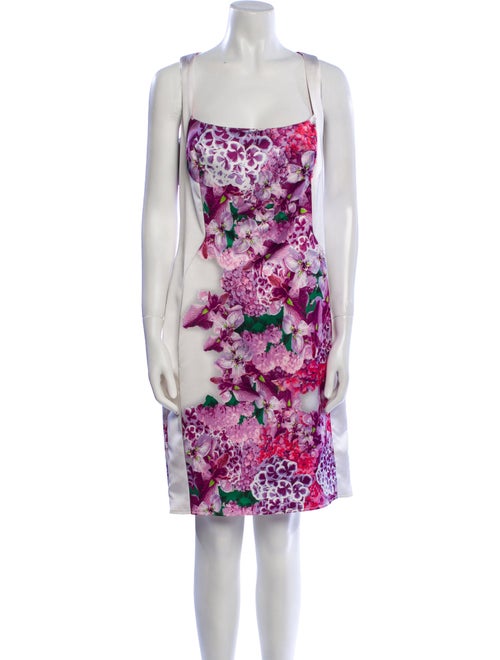 Just Cavalli Floral Print Knee-Length Dress