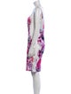 Just Cavalli Floral Print Knee-Length Dress