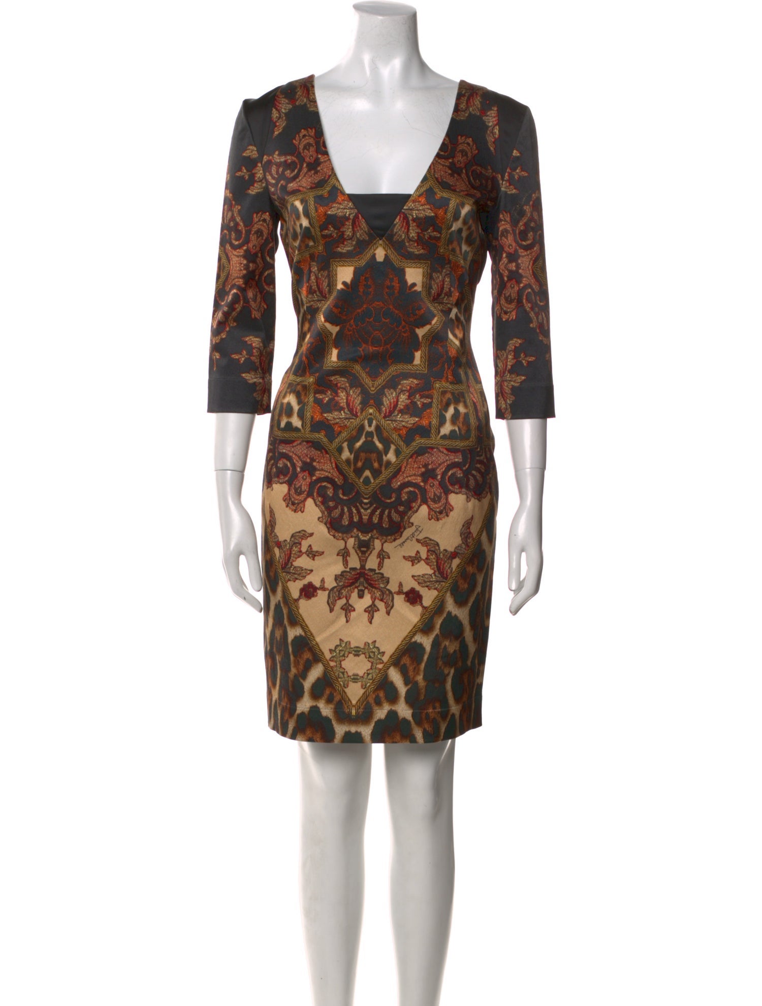 Just Cavalli Printed Mini Dress